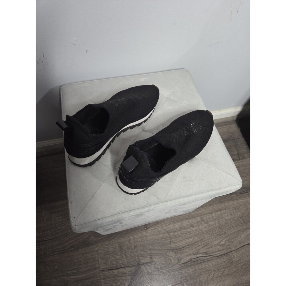 dkny Women's Black Jadyn Sneakers, Sz 9